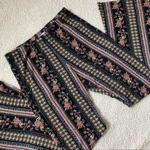 3/$25 Flare Floral Print Leggings